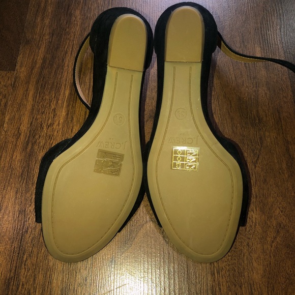 NWOB JCrew Factory Ankle Strap Sandals, Size 5.5 - Picture 3 of 4